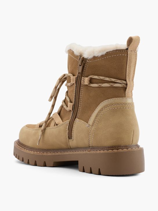 molo krajka-up boot hnědá deichmann
