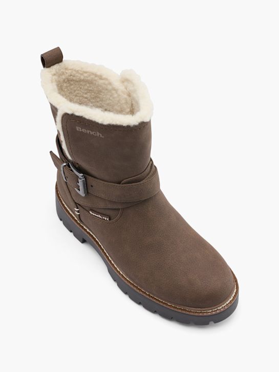 bench zimní boot hnědá deichmann