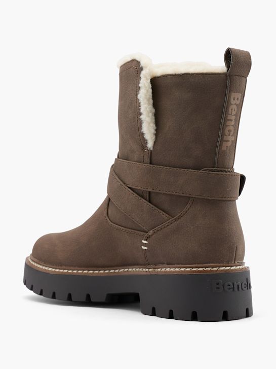 bench zimní boot hnědá deichmann