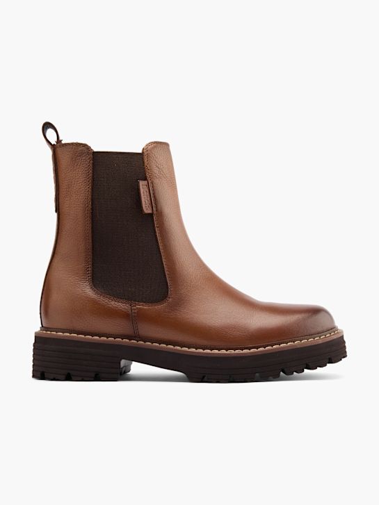 lavička chelsea boot hnědá deichmann