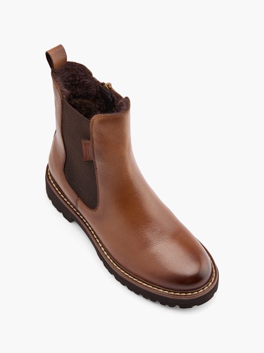 lavička chelsea boot hnědá deichmann