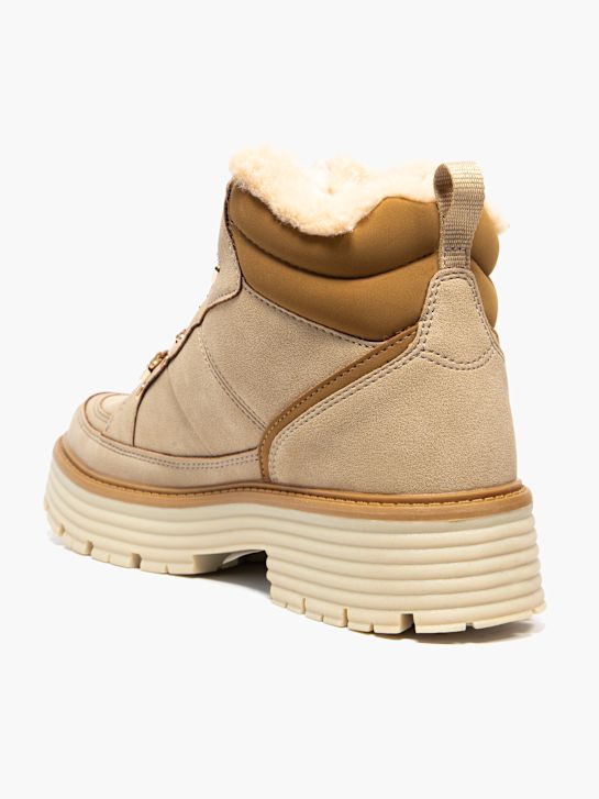 wrangler krajka-up boot beige deichmann