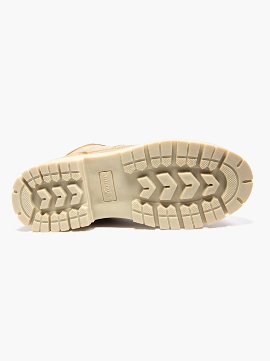 wrangler krajka-up boot beige deichmann