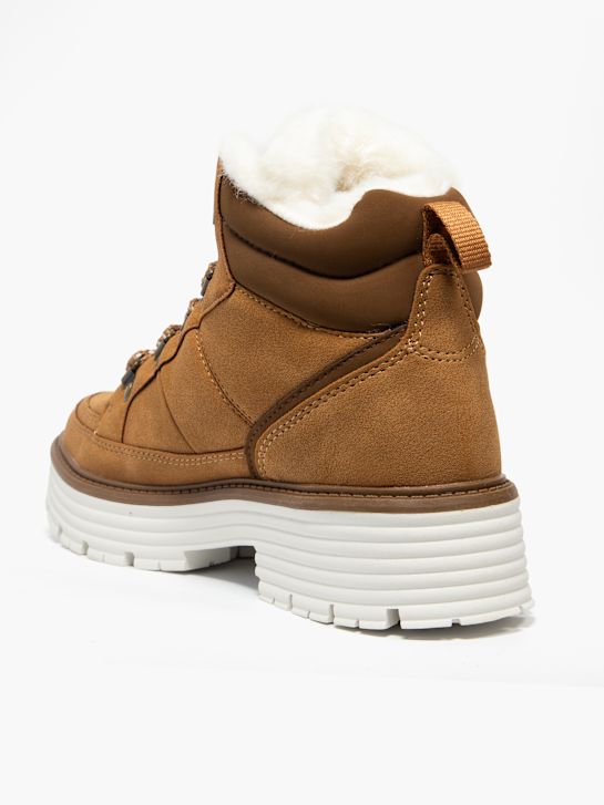 wrangler krajka-up boot hnědá deichmann
