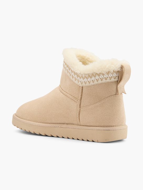 graceland winter boot beige deichmann