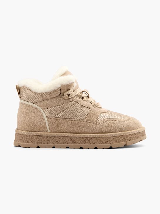 graceland šněrovací bota camel deichmann