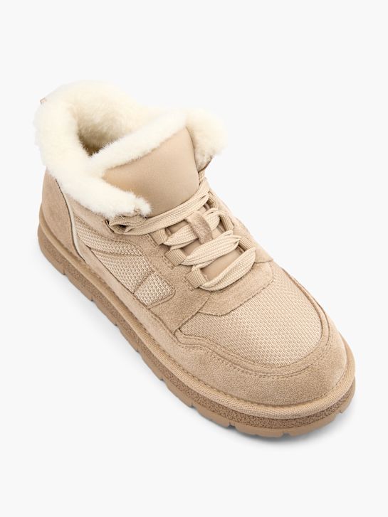 graceland šněrovací bota camel deichmann
