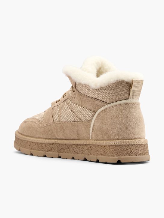 graceland šněrovací bota camel deichmann