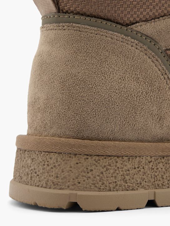 graceland krajka-up boot hnědá deichmann