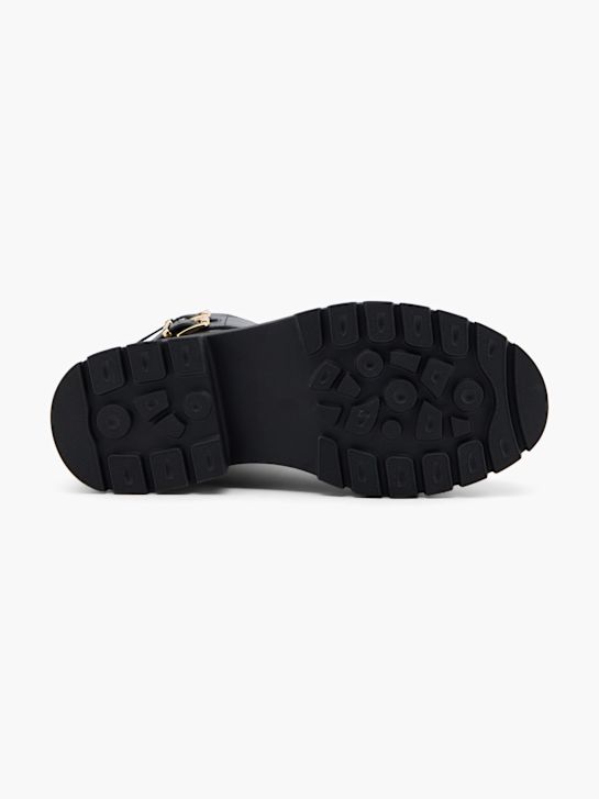 molo krajka-up boot Černá deichmann