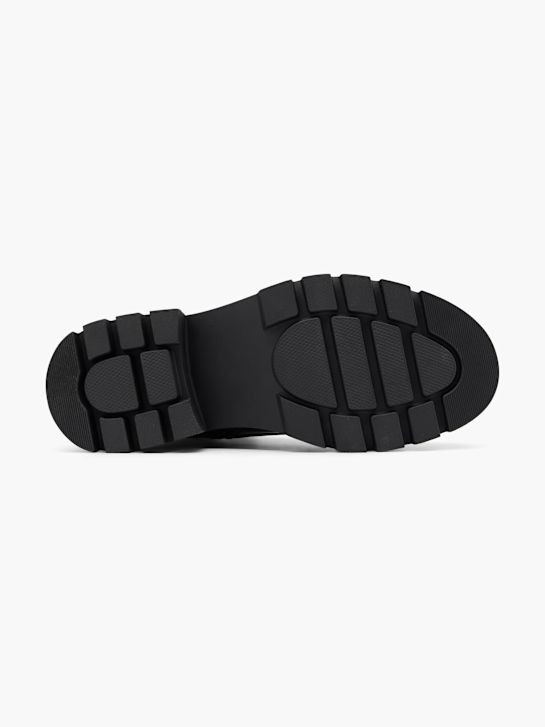 molo krajka-up boot Černá deichmann