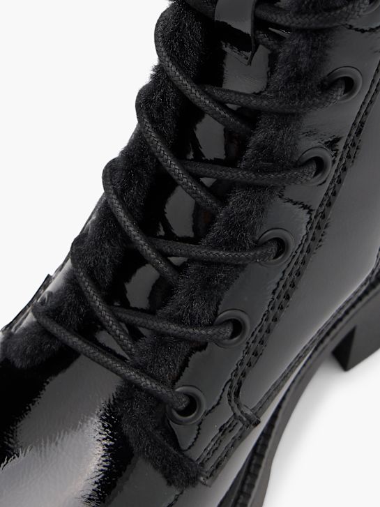 molo krajka-up boot Černá deichmann
