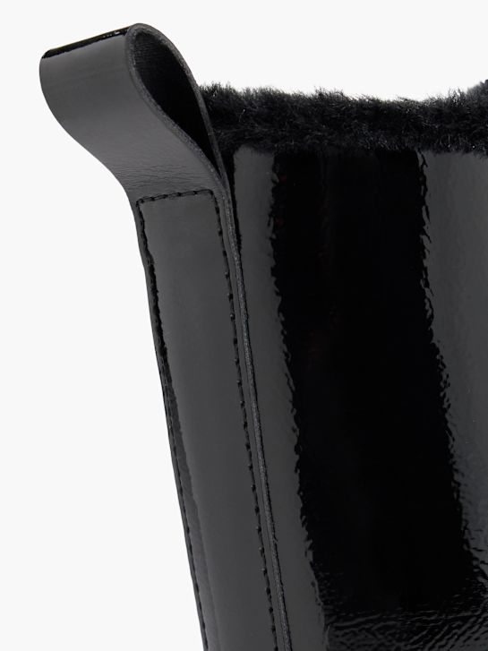 molo krajka-up boot Černá deichmann