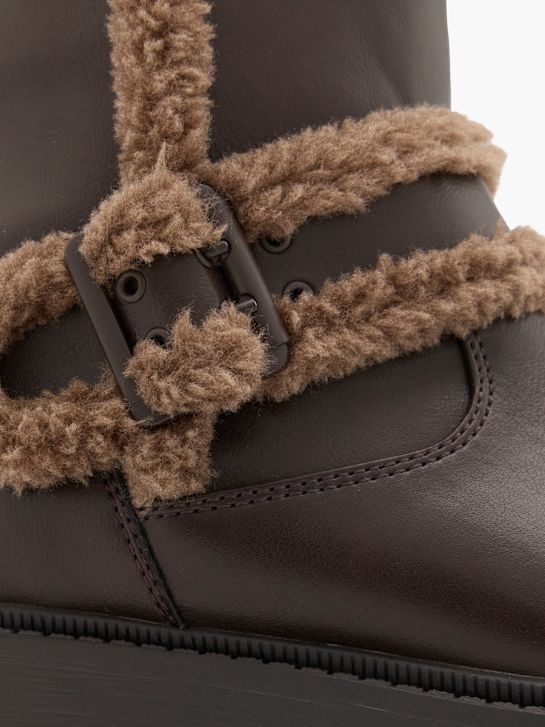 molo winter boot hnědá deichmann