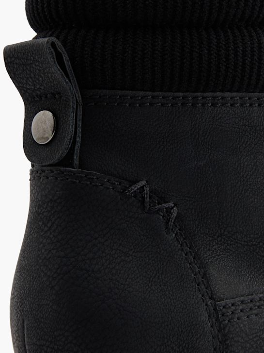 graceland krajka-up boot Černá deichmann